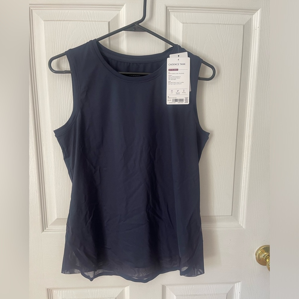Athleta Navy Cadence Tank